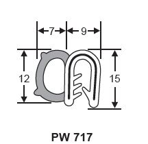 AMBASSADOR PINCHWELD SIDE BLISTER SCHLEGEL CAGE 15 X 9 ( PACK OF 50)